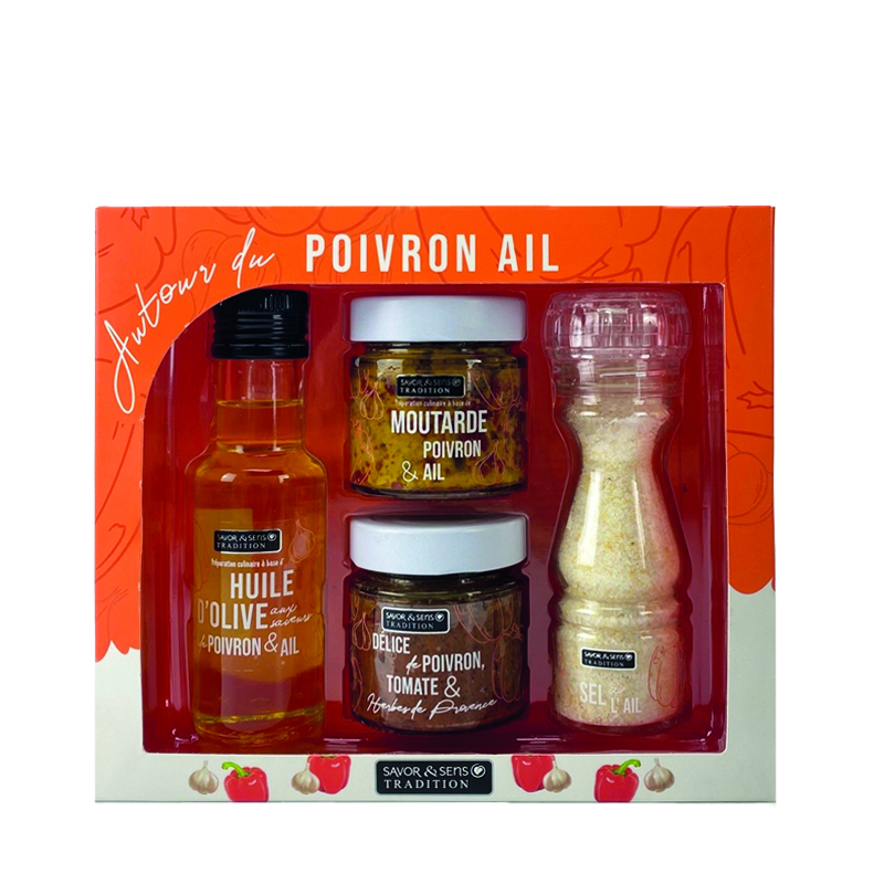 Coffret Autour Du Poivron Pointe D'ail - 1Pièce