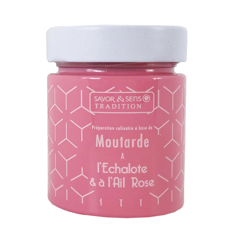 Moutarde Cb Echalotte & Ail - 130g