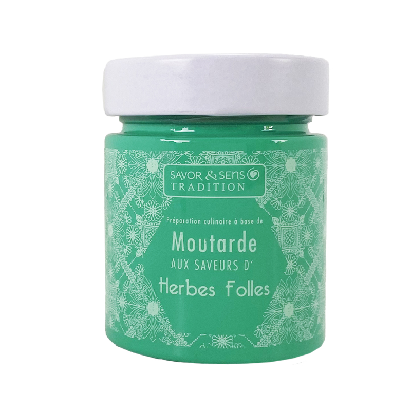 Moutarde Cb Saveur Herbes Folles - 130g