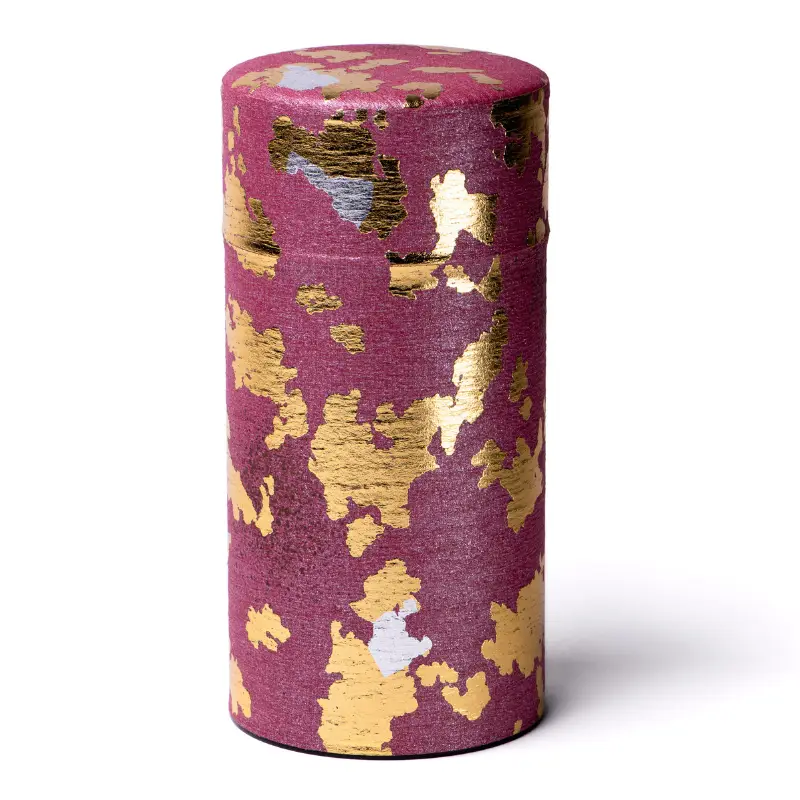 Boite Pour Thes & Infusions ( Dammann Freres ) - Pinku Boite Washi Rose & Or