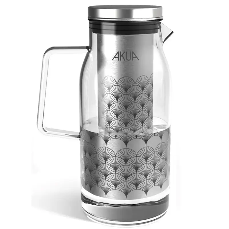 Carafe En Verre & Inox Filtrante - Carafe en Verre & Inox Filtrante
