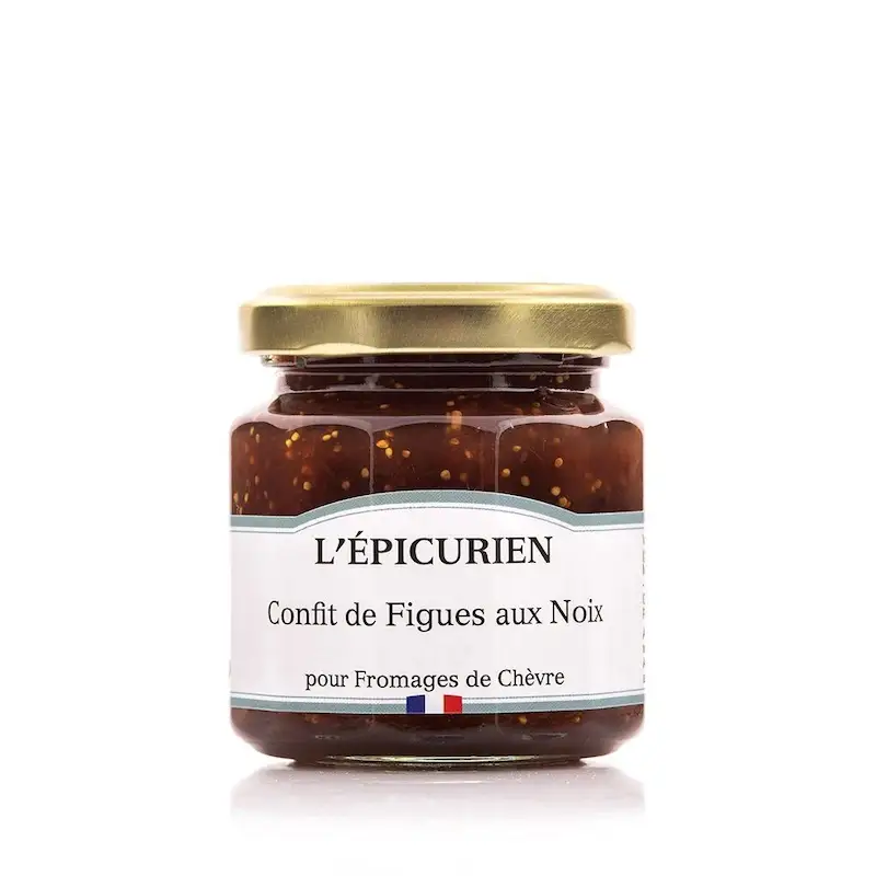 Confit De Figues Aux Noix - Grands Classiques Fromagères - 125g