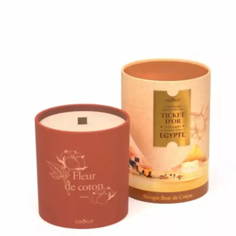 Bougie Ticket D’or - Fleur de coton