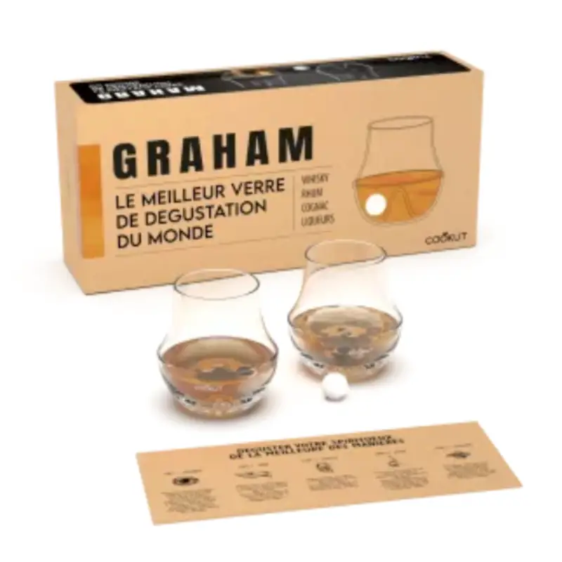 Graham Coffret 2 Verres - 1Pièce