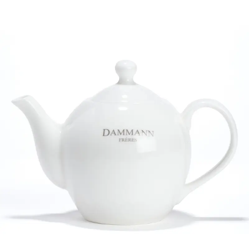 Accessoires Thes & Infusions Dammann Freres - Theiere Hotel ( Porcelaine - sans filtre ) 0,6L