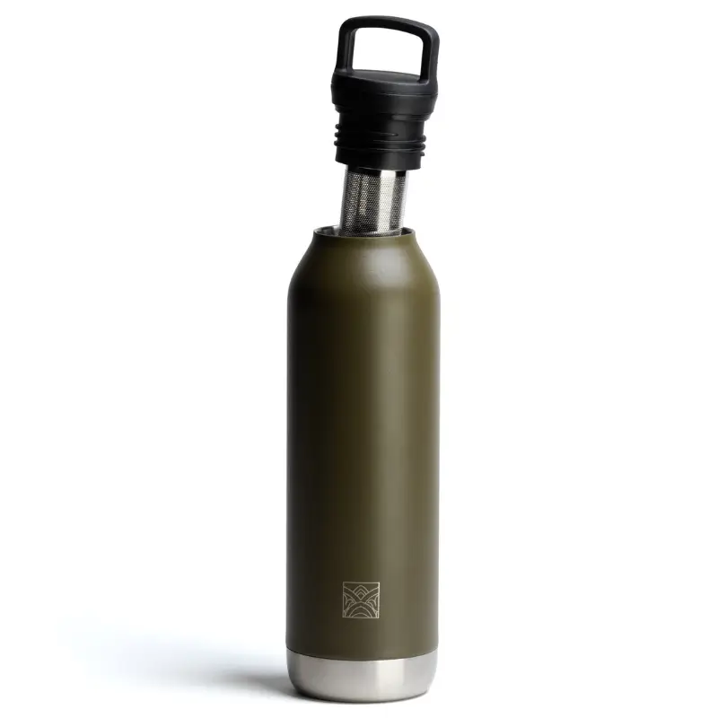 Accessoires Thes & Infusions Dammann Freres - Bouteille Isotherme City Kaki