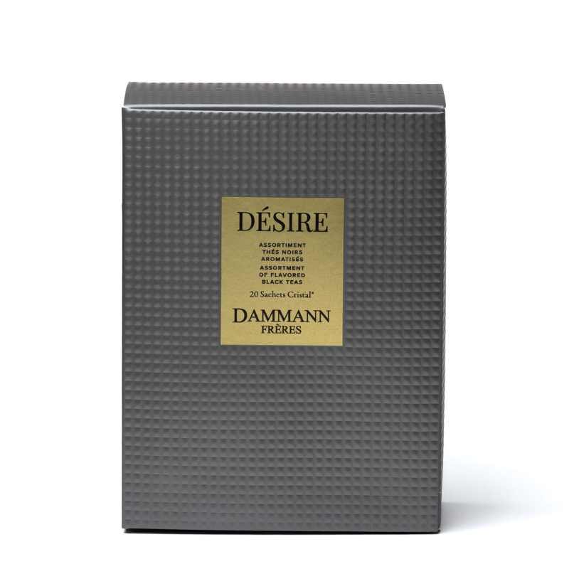 Coffret ( Dammann Freres ) - Desire ( Thes Noirs Aromatises 20 Sachets )