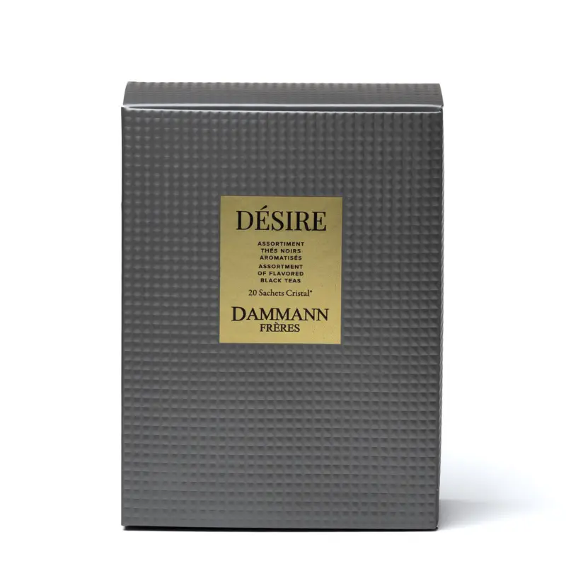 Coffret ( Dammann Freres ) - Desire ( Thes Noirs Aromatises 20 Sachets )