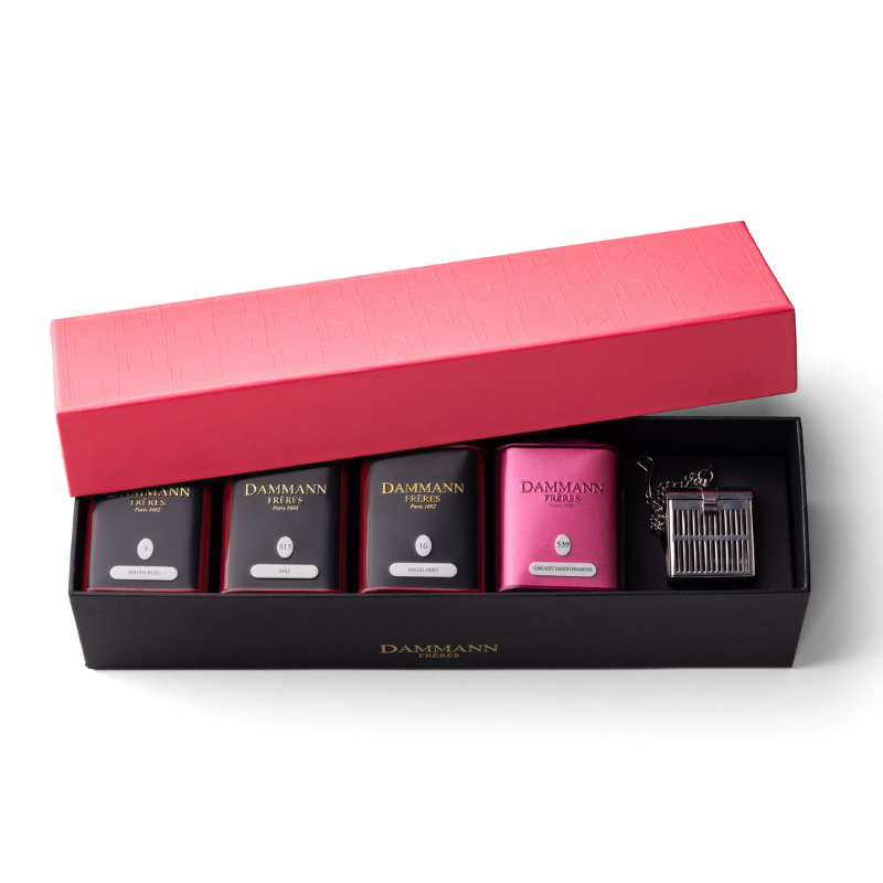 Coffret ( Dammann Freres ) - Jardin Botanique ( Thes & Infusions Aromatises Vrac )