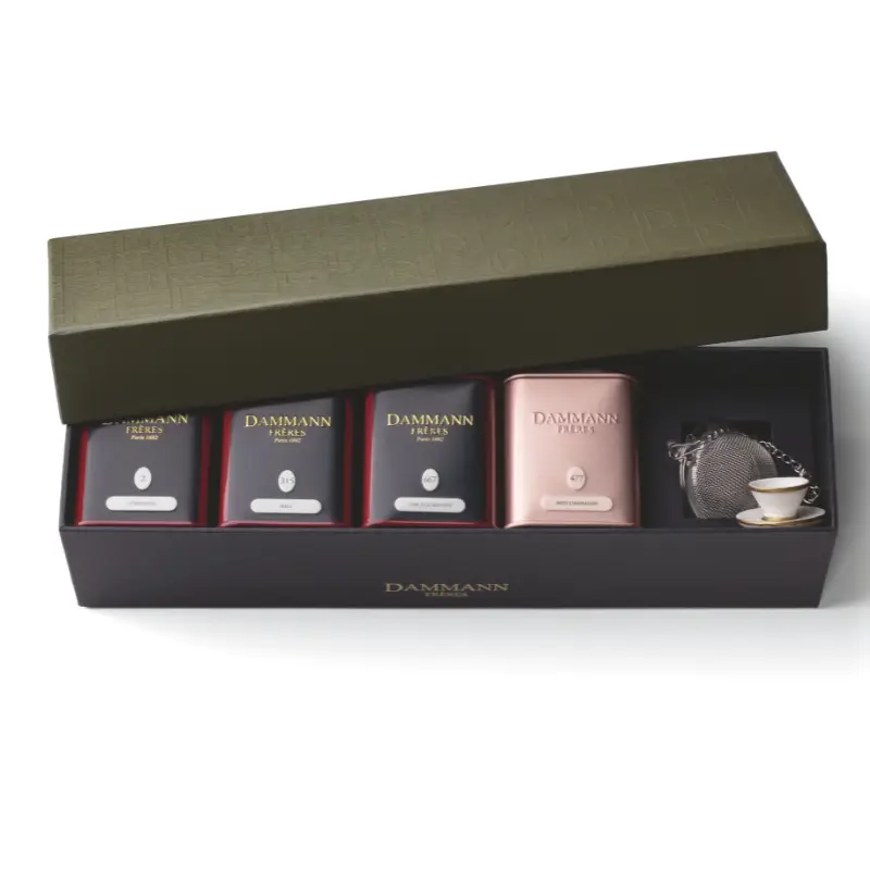 Coffret ( Dammann Freres ) - Jardin Exotique ( Thes Verts Aromatises Vrac )