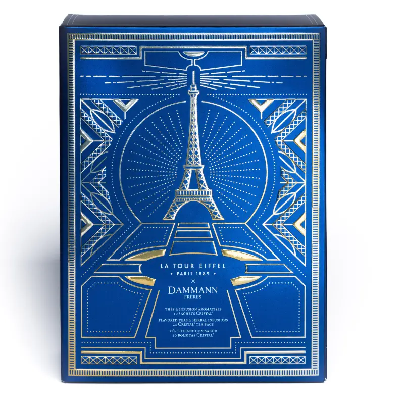 Coffret ( Dammann Freres ) - Tour Eiffel ( 4 Thes & 1 Infusion 20 Sachets )
