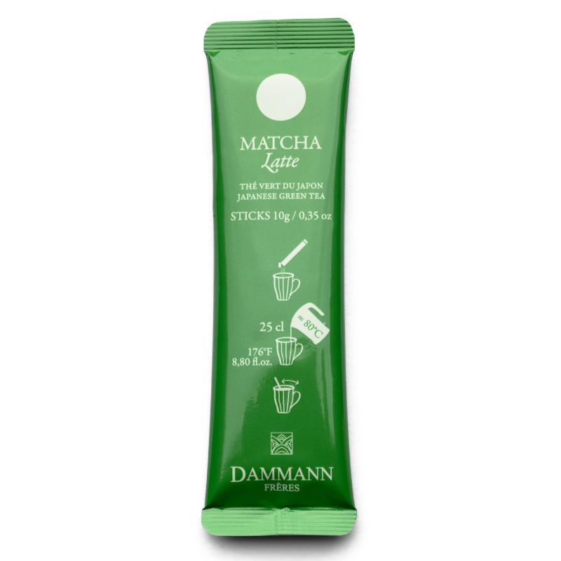 Thé Vert D’ Origine Boîte ( Dammann Frères ) - Matcha latte stick unitaire - Japon