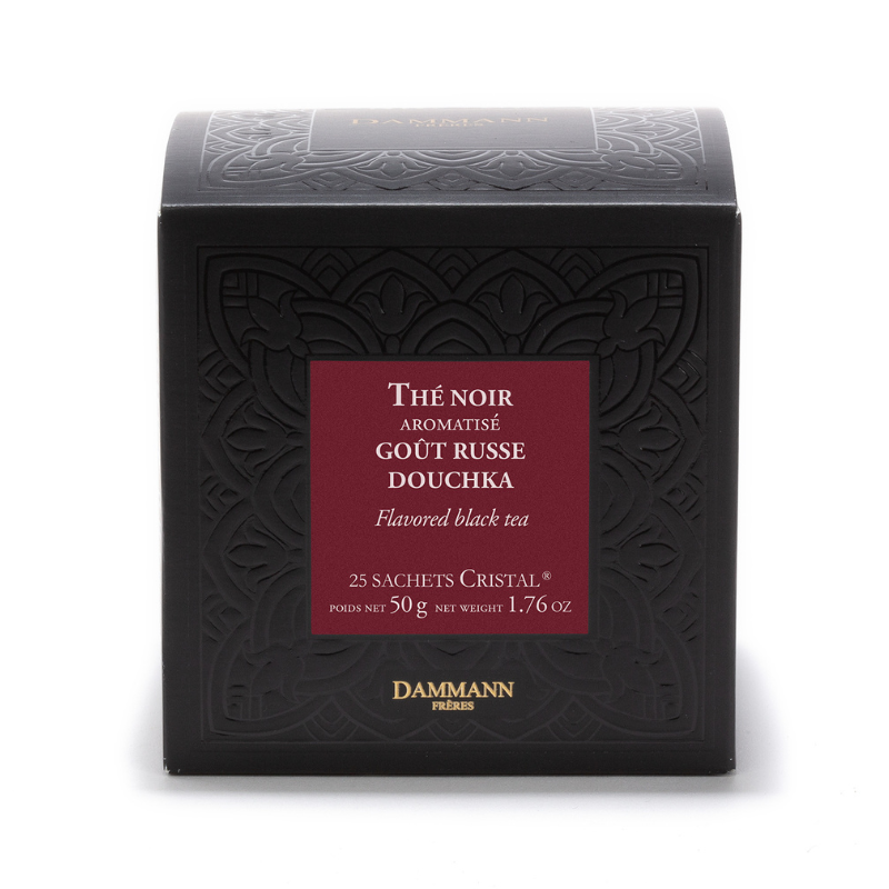 The Noir Aromatise Boite ( Dammann Freres ) - Gout Russe Douchka