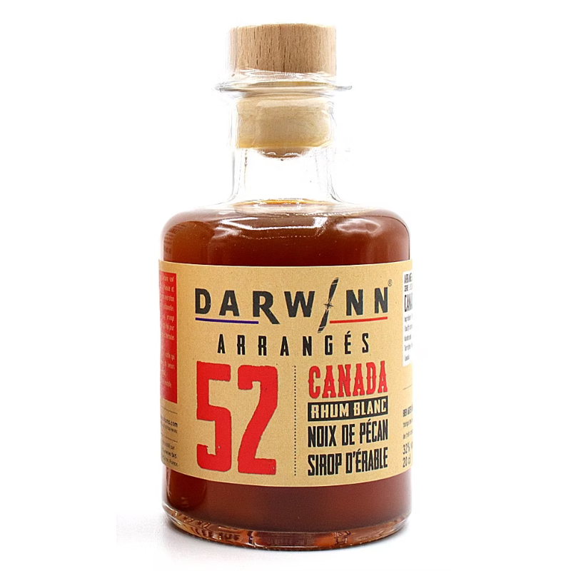 Rhum Arrange ( Darwinn ) - 20cl - N° 52 - Canada