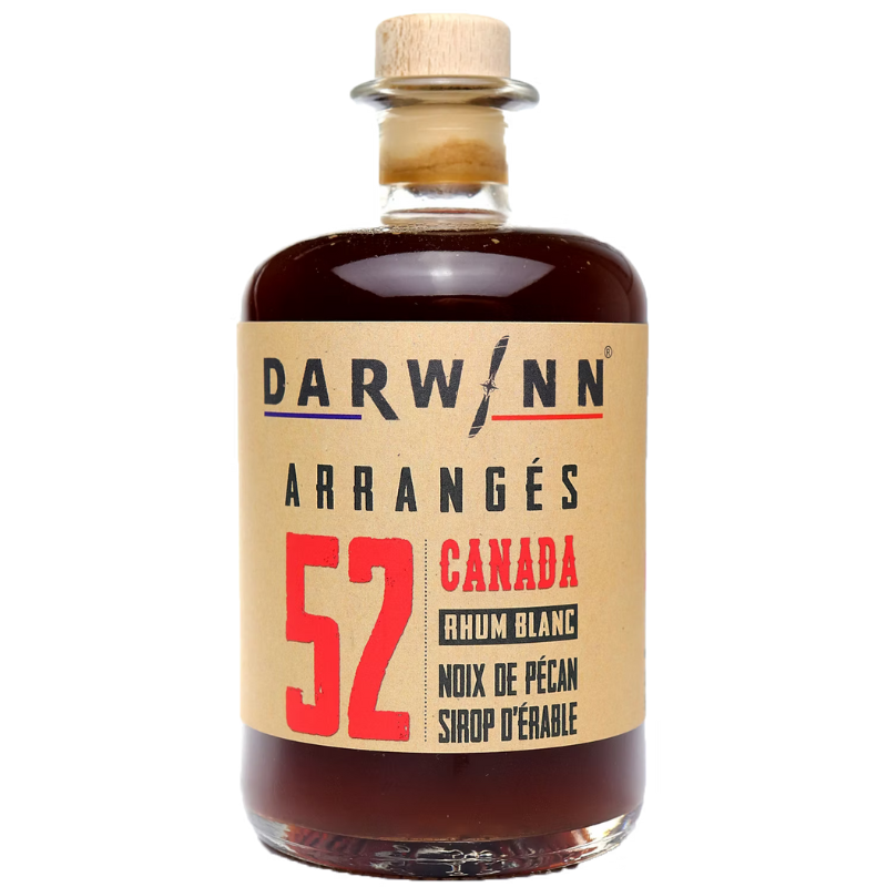 Rhum Arrange ( Darwinn ) - 50cl - N° 52 - Canada