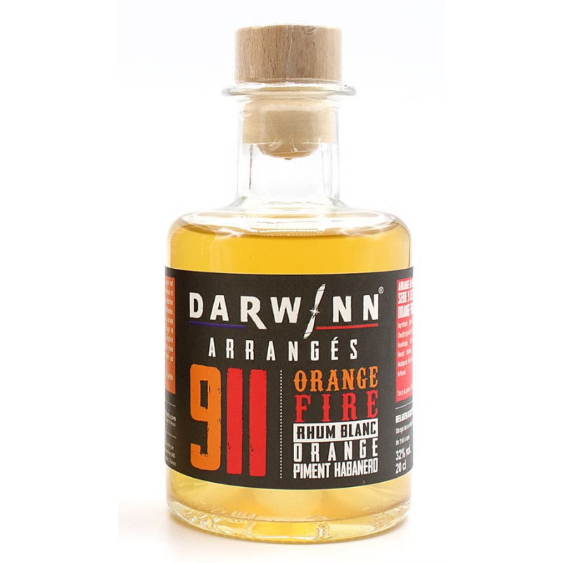 Rhum Arrange ( Darwinn ) - 20cl - N° 911 - Orange Fire