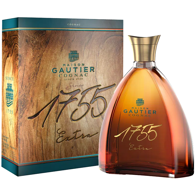 Cognac Extra 1755 Gautier ( Peureux ) - Cognac Extra 1755 Gautier