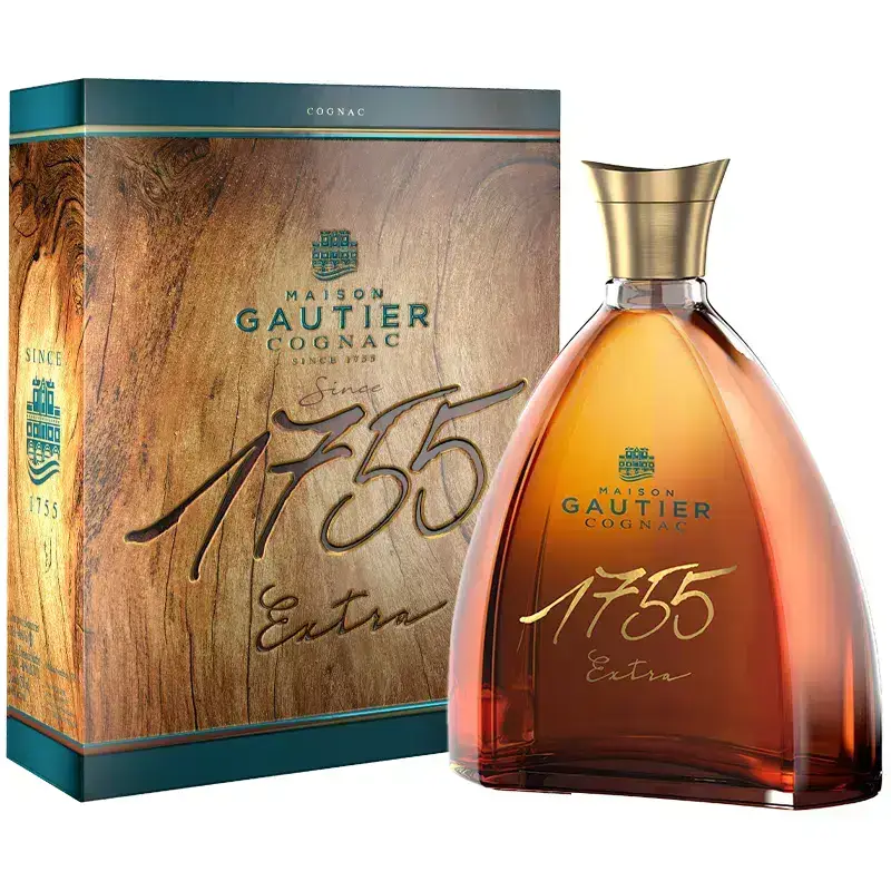 Cognac Extra 1755 Gautier ( Peureux ) - Cognac Extra 1755 Gautier