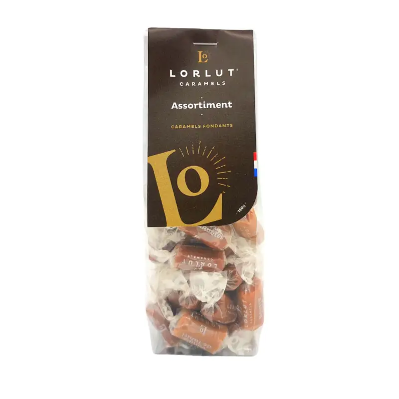 Caramels Sachet 150g ( Lorlut ) - Assortiment