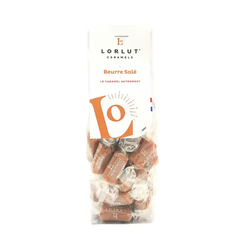 Caramels Sachet 150g ( Lorlut ) - Beurre Sale