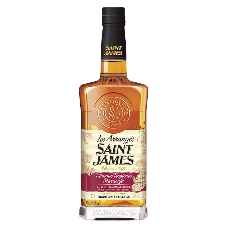 Rhum Arrange Mangue tropicale & Maracudja St James - Peureux