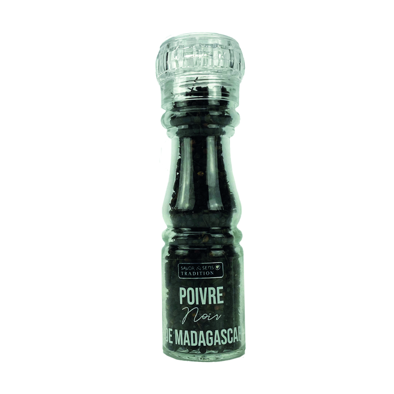 Poivres Moulin Pvc Rechargeable (s&s) - Poivre Noir De Madagascar