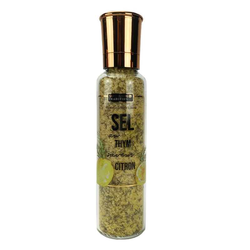 Sels Grand Moulin Rechargeable (s&s) - Citron & Thym