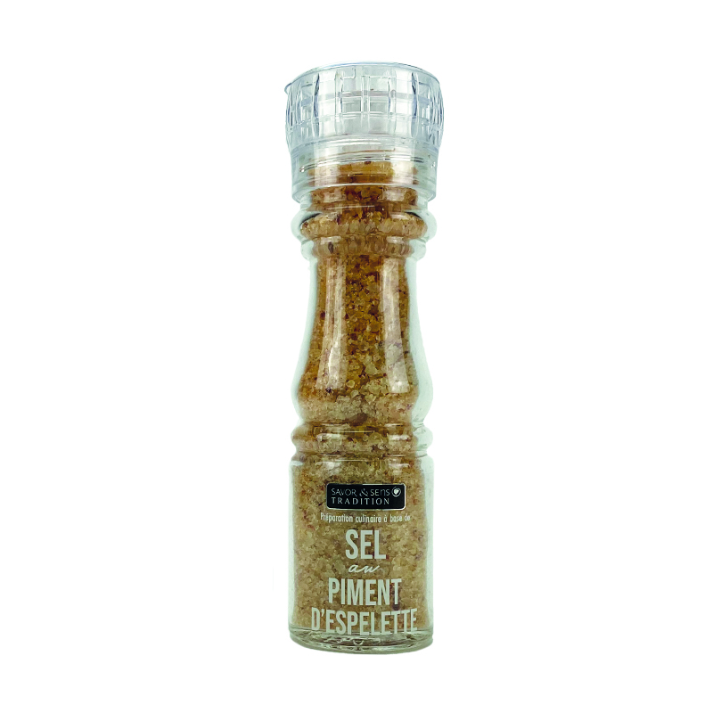 Sels Moulin Pvc Rechargeable (s&s) - Piment D'Espelette