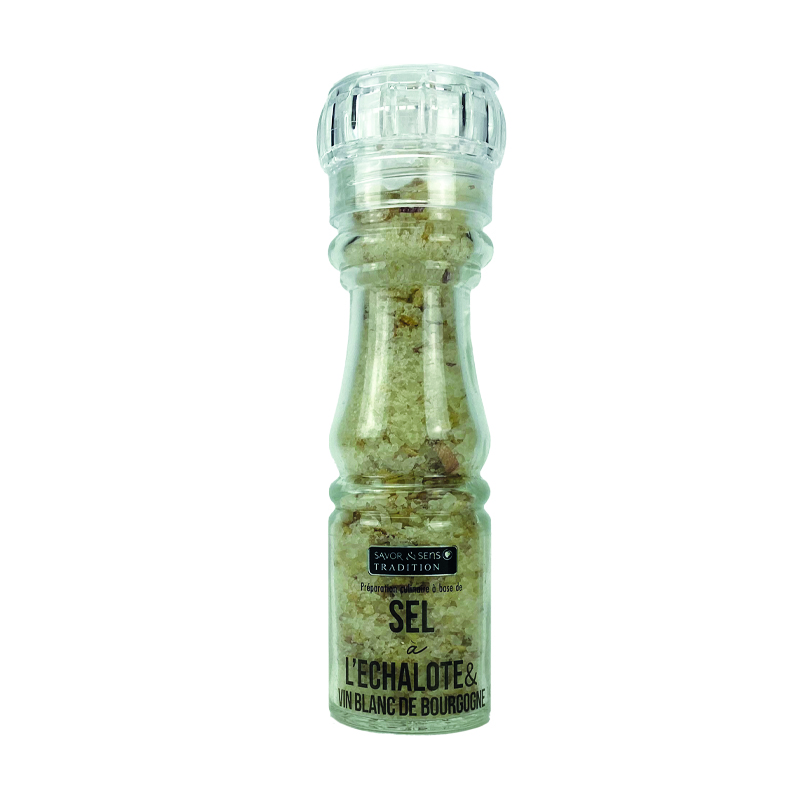 Sels Moulin Pvc Rechargeable (s&s) - Vin Blanc & Echalotes