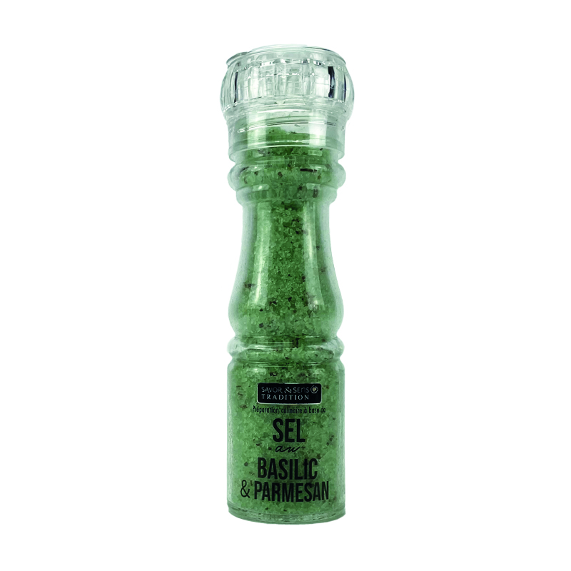 Sels Moulin Pvc Rechargeable (s&s) - Basilic & Parmesan