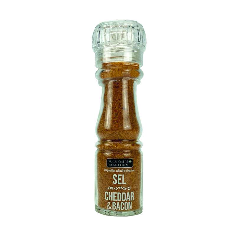 Sels Moulin Pvc Rechargeable (s&s) - Cheddar & Bacon