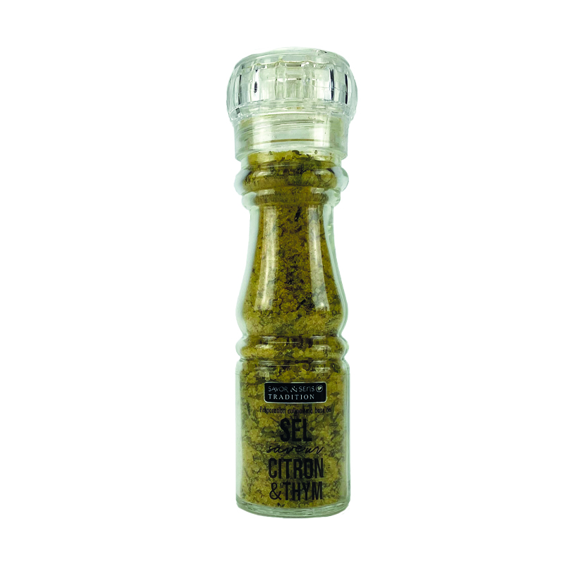 Sels Moulin Pvc Rechargeable (s&s) - Citron & Thym