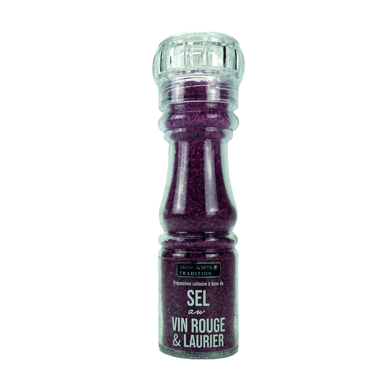 Sels Moulin Pvc Rechargeable (s&s) - Vin Rouge & Laurier
