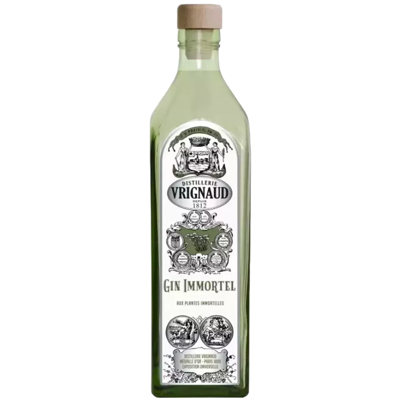 Gin Immortel Aux Plantes Immortelles ( Vrignaud ) - Gin Immortel