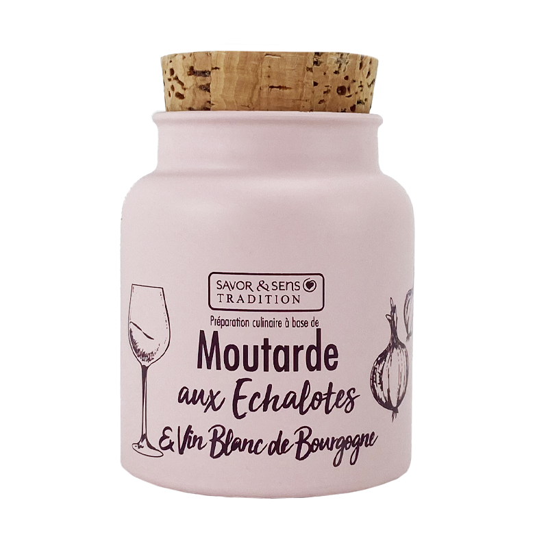 Les Moutardes Color Mat ( S&s ) - Aux Echalotes & Vin Blanc De Bourgogne