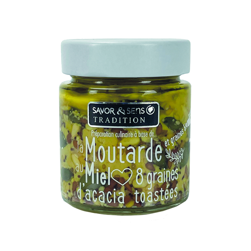 Moutarde Au Miel & 8 Graines D'acacia Toastees - 130g