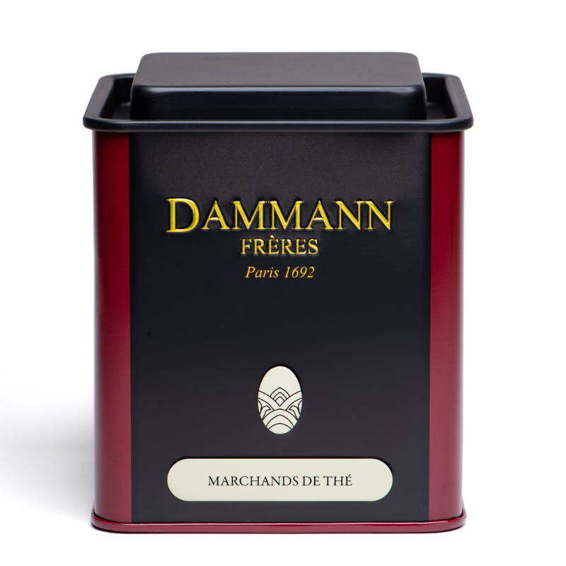 Coffret & Boite Vides Dammann Freres - Boite Vide Marchands De Thes Dammann Freres 100g
