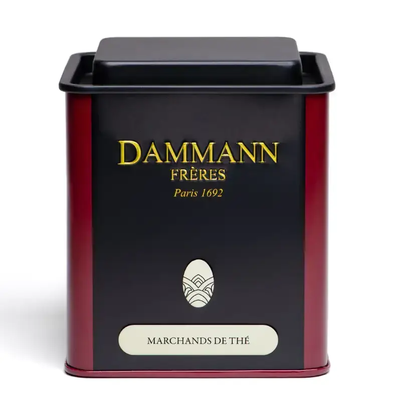 Coffret & Boite Vides Dammann Freres - Boite Vide Marchands De Thes Dammann Freres 100g