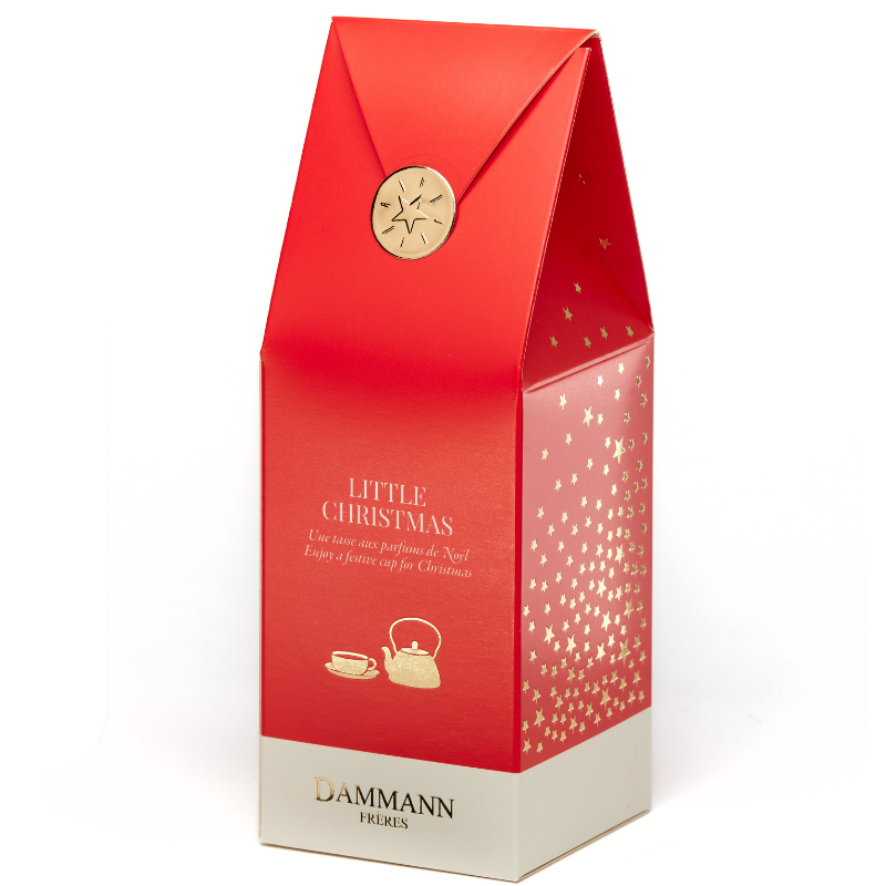 The Noir Aromatise Boite ( Dammann Freres ) - Pochette Little Christmas ( Christmas Tea Noir Vrac & SpEcialitE De The )