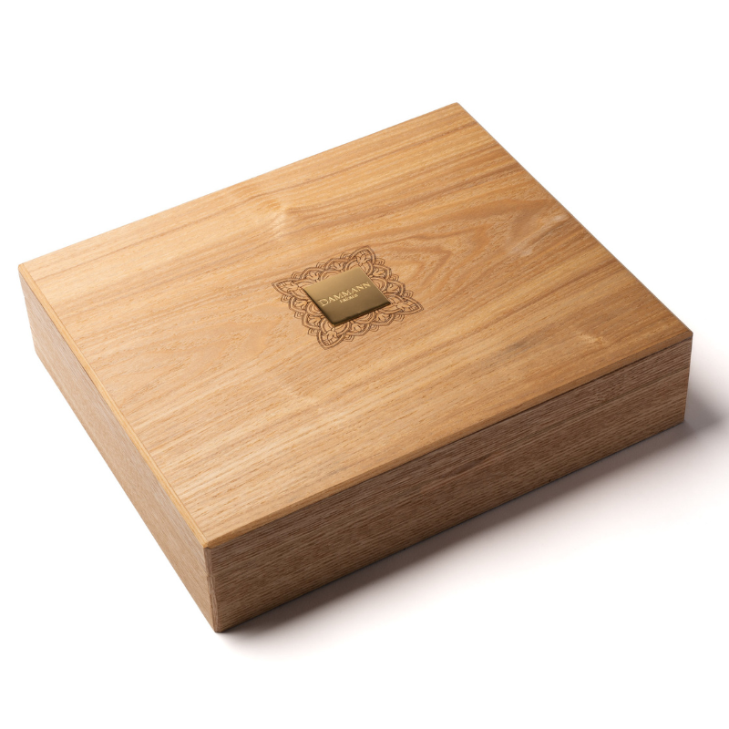 Coffret & Boite Vides Dammann Freres - Coffret Bois Clair Vide Pour 48 Sachets