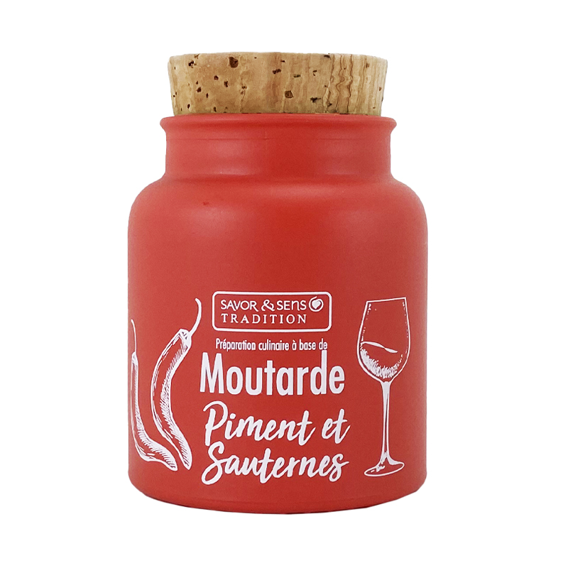 Les Moutardes Color Mat ( S&s ) - Au Piment D'Espelette & Sauternes
