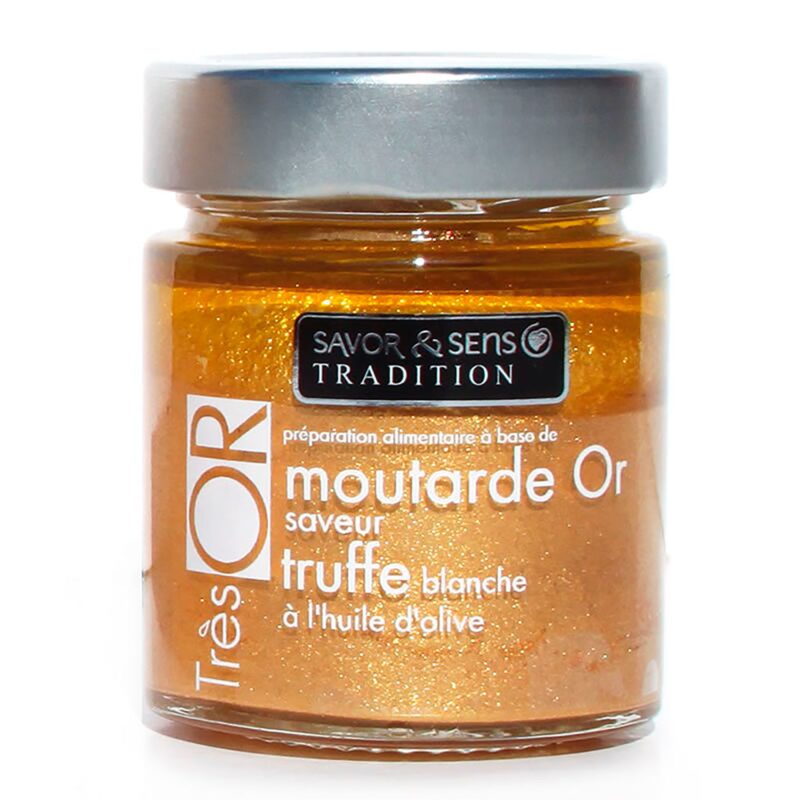 Moutarde Or Au Jus De Truffe Brumale 3,1% & Arome Naturel - 130g