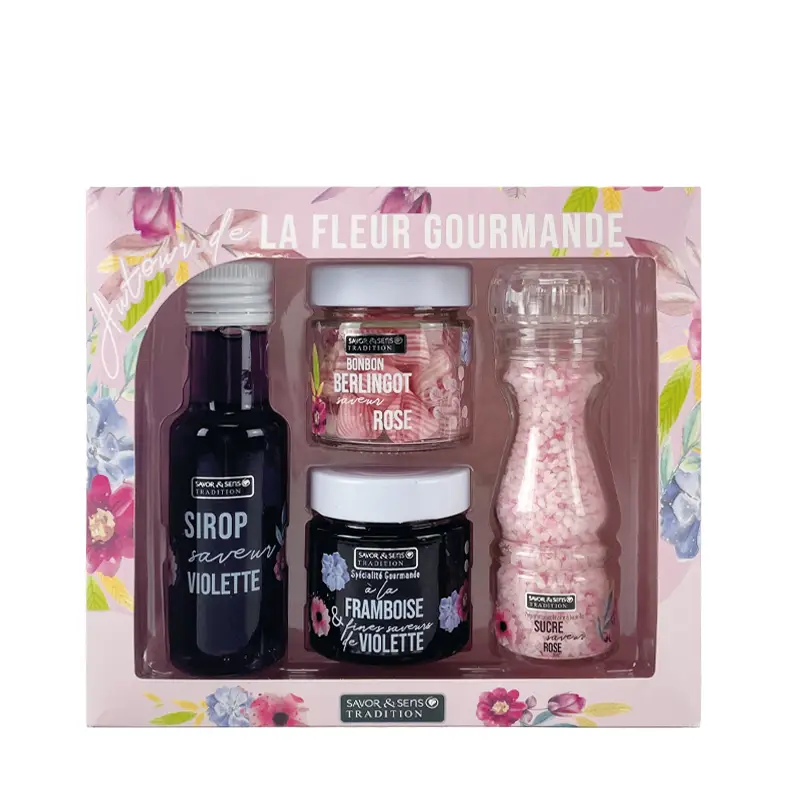 Coffret Autour De La Fleur Gourmande - Pièce