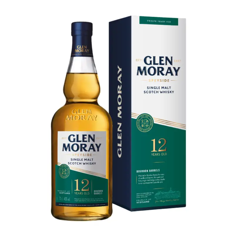 Glen Moray - Whisky 12 Ans Bourbon Barrels
