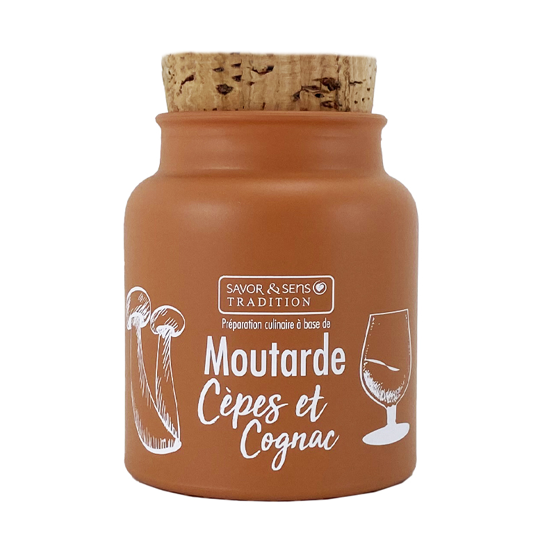 Les Moutardes Color Mat ( Savor & Sens ) - Aux Cèpes et Cognac