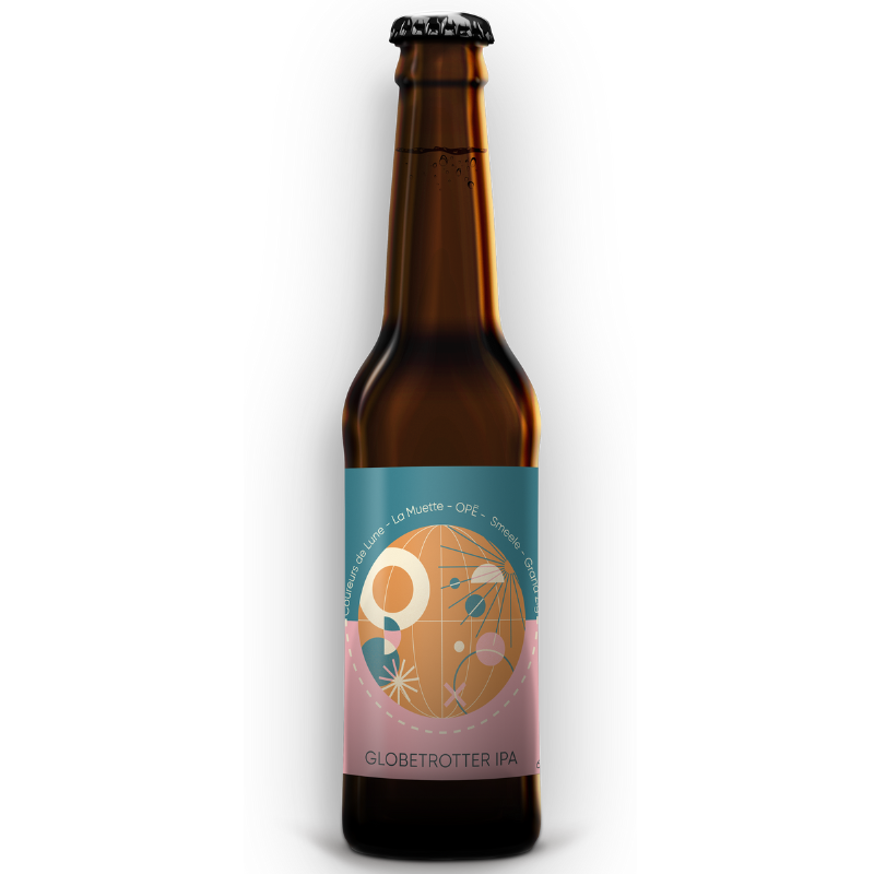 Biere La Muette Coureuse De Lune Globetrotter Ipa ( Ope ) - 33cL