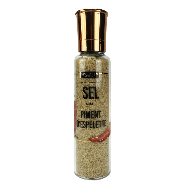 Sels Grand Moulin Rechargeable (s&s) - Piment D'Espelette