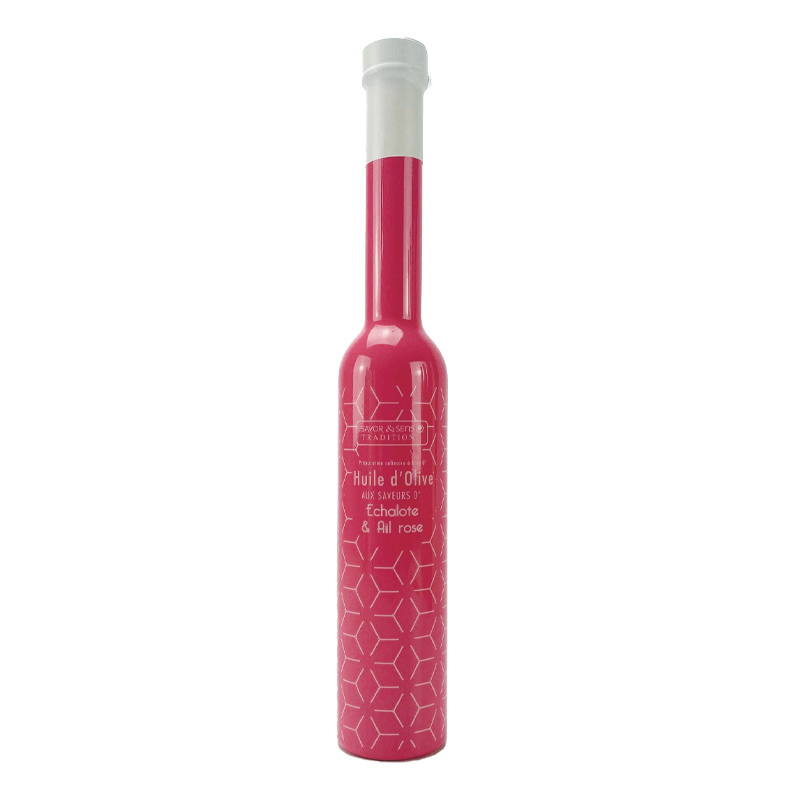 Huile D'olive Cb ( Savor&sens ) - Saveur Echalote & Ail Rose