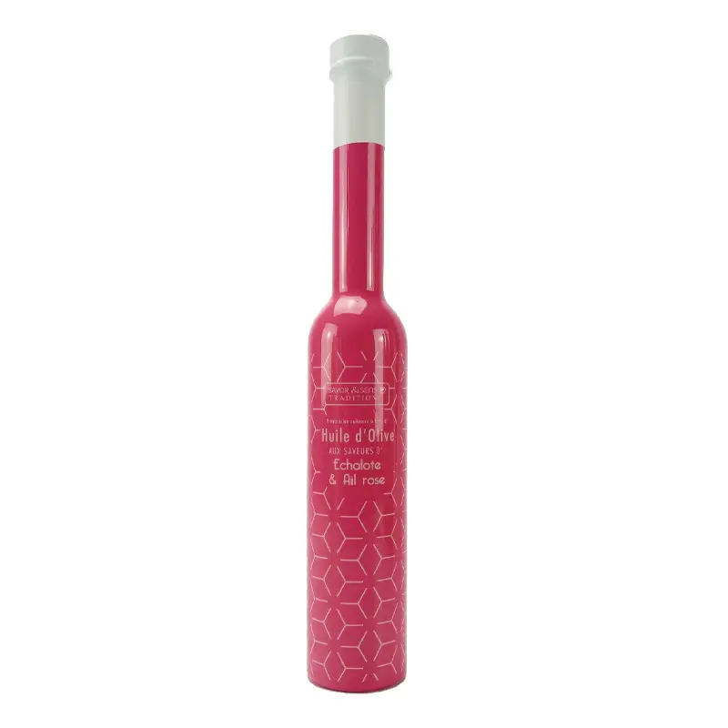 Huile D'olive Cb ( Savor&sens ) - Saveur Echalote & Ail Rose