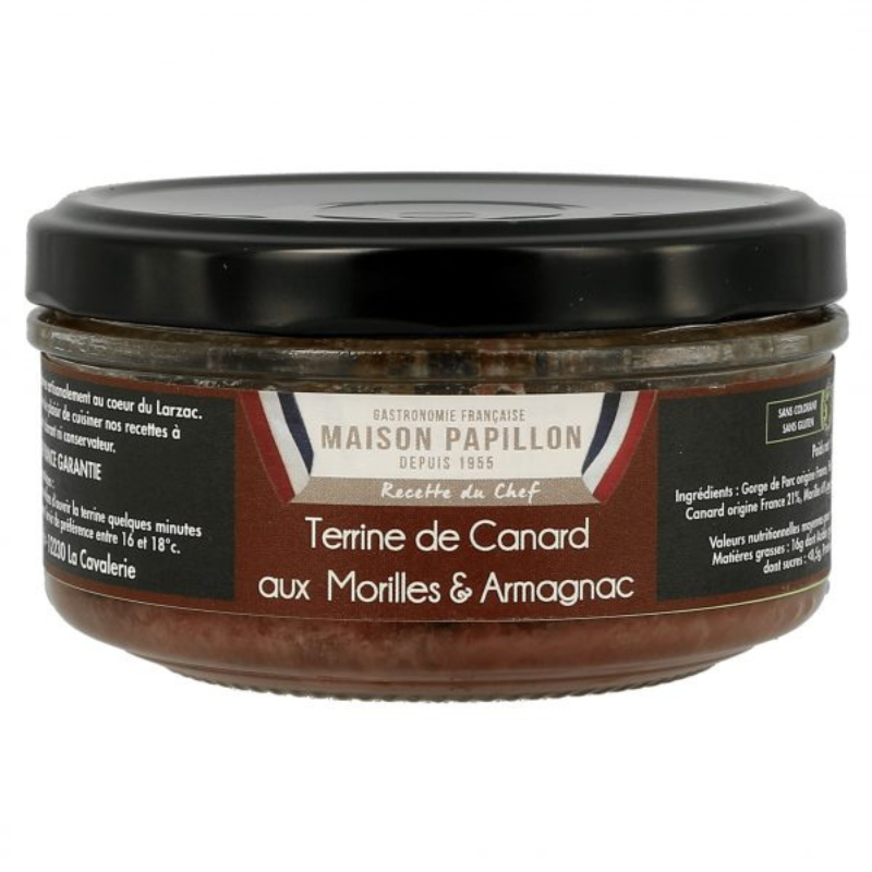 Les Terrines Du Terroir ( Maison Papillon ) - De Canard Aux Morilles & Armagnac